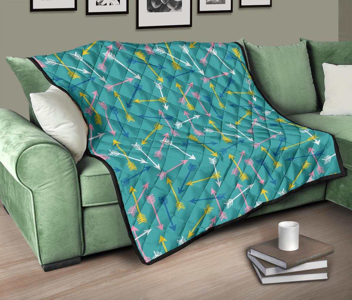 Archery Pattern Print Quilt-grizzshop
