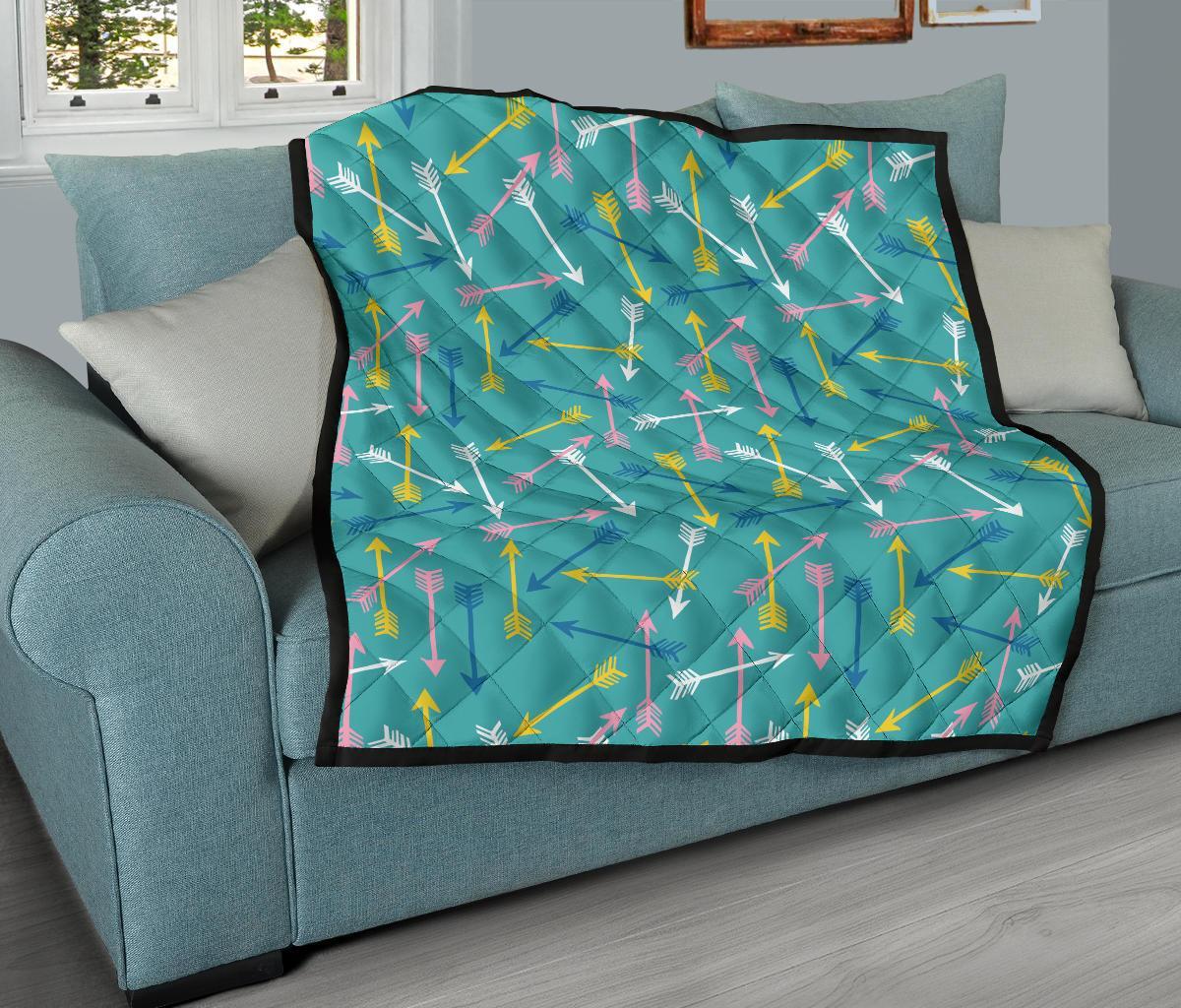 Archery Pattern Print Quilt-grizzshop