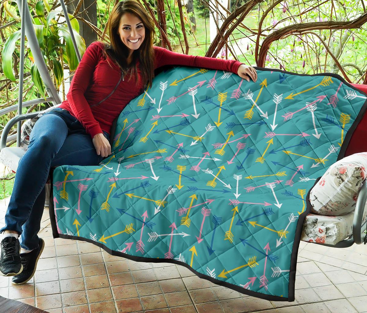 Archery Pattern Print Quilt-grizzshop