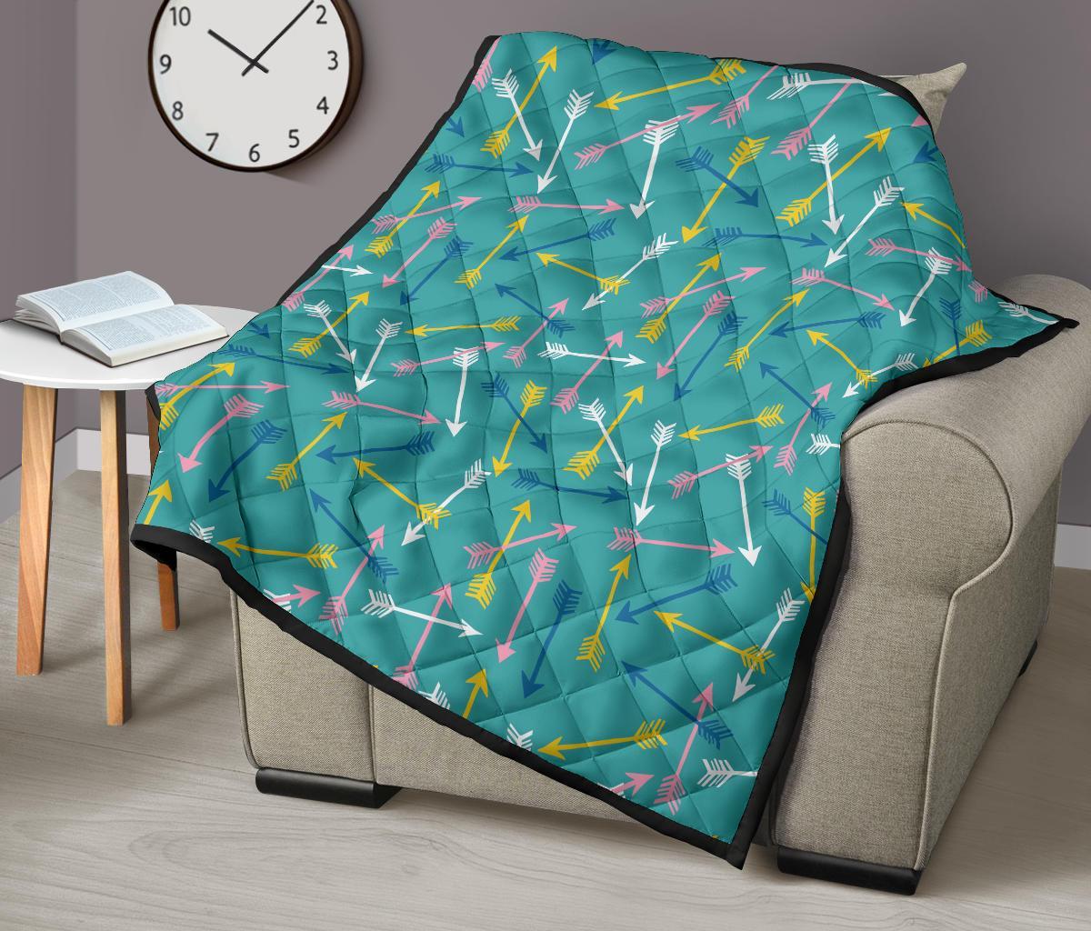 Archery Pattern Print Quilt-grizzshop