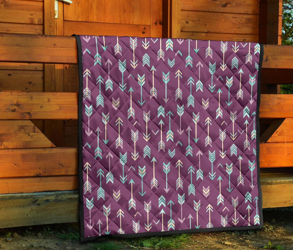Archery Print Pattern Quilt-grizzshop