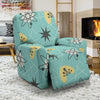Atom Science Pattern Print Recliner Cover-grizzshop