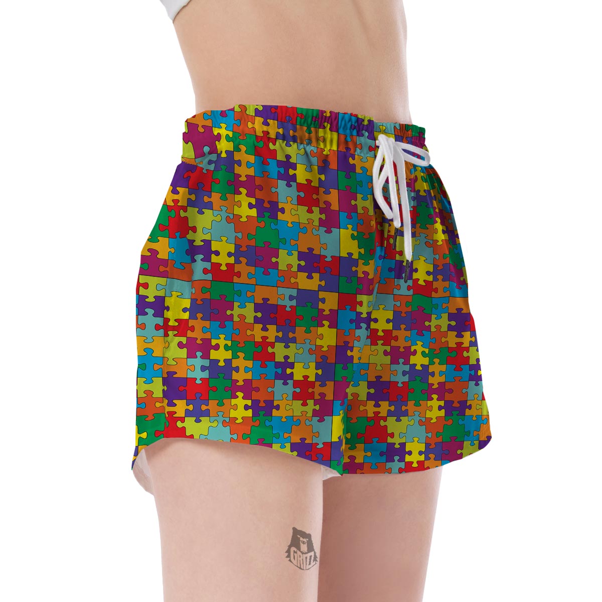 Autism Awareness Merchandise Women's Shorts-grizzshop