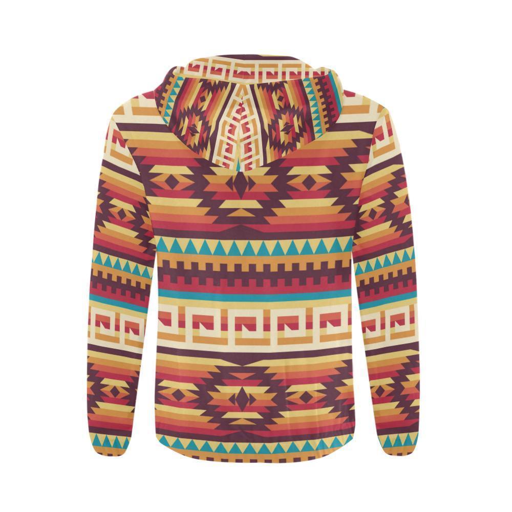 Aztec Native American Tribal Navajo Indians Print Men's Hoodie-grizzshop