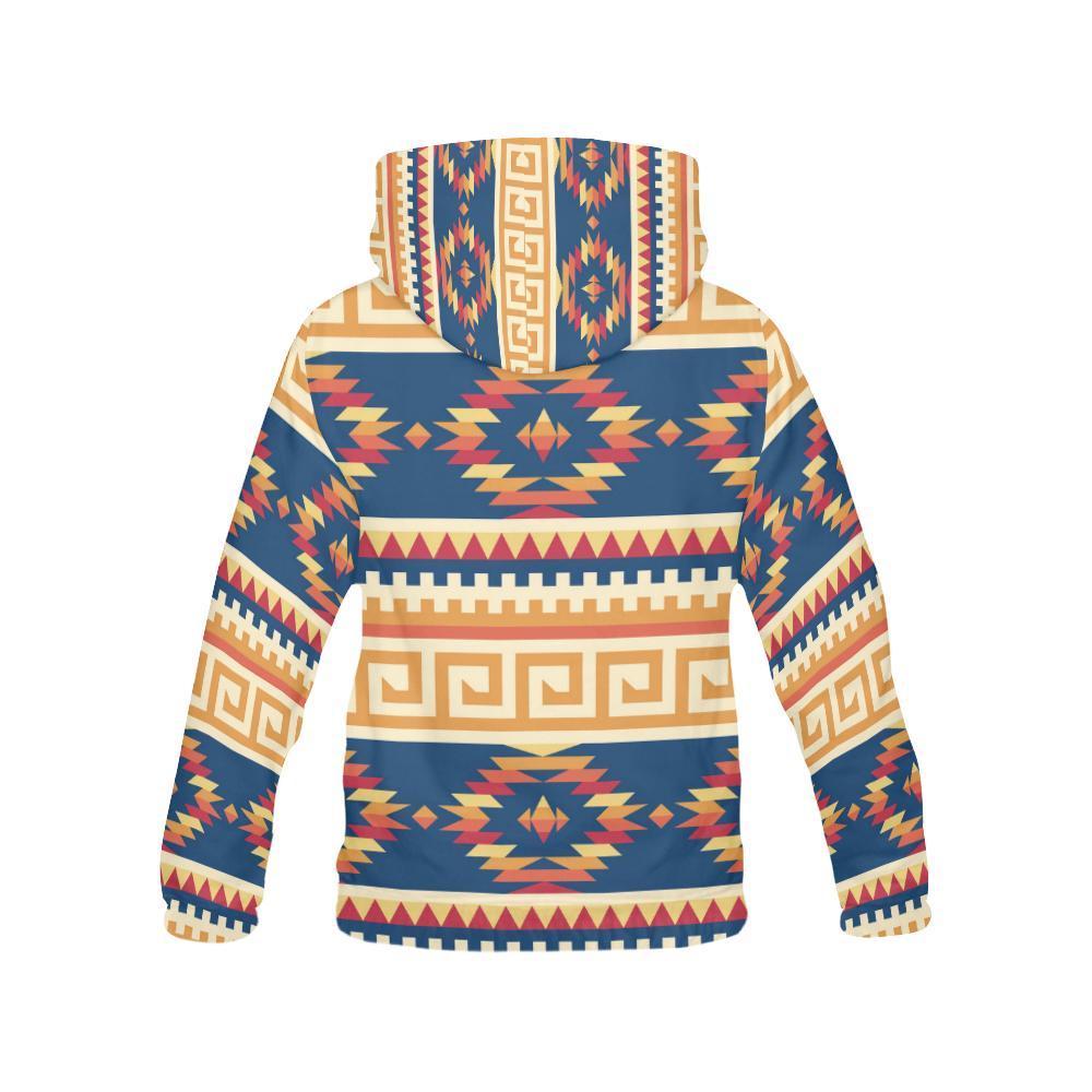 Aztec Tribal Indians Navajo Native American Print Women Pullover Hoodies -grizzshop