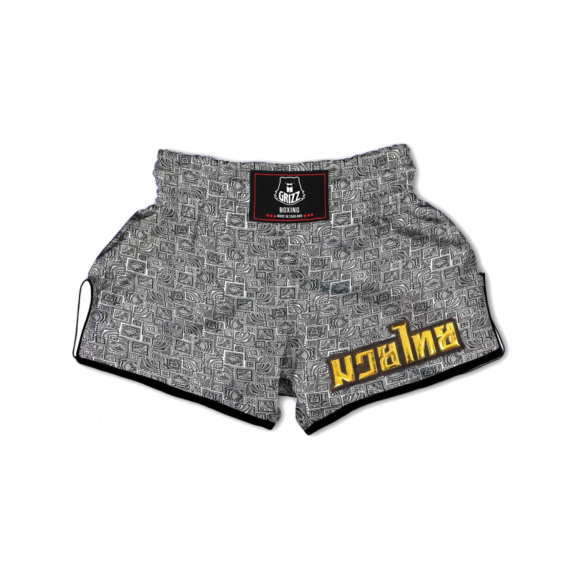 Tribal Aztec Muay Thai Boxing Shorts main image 1