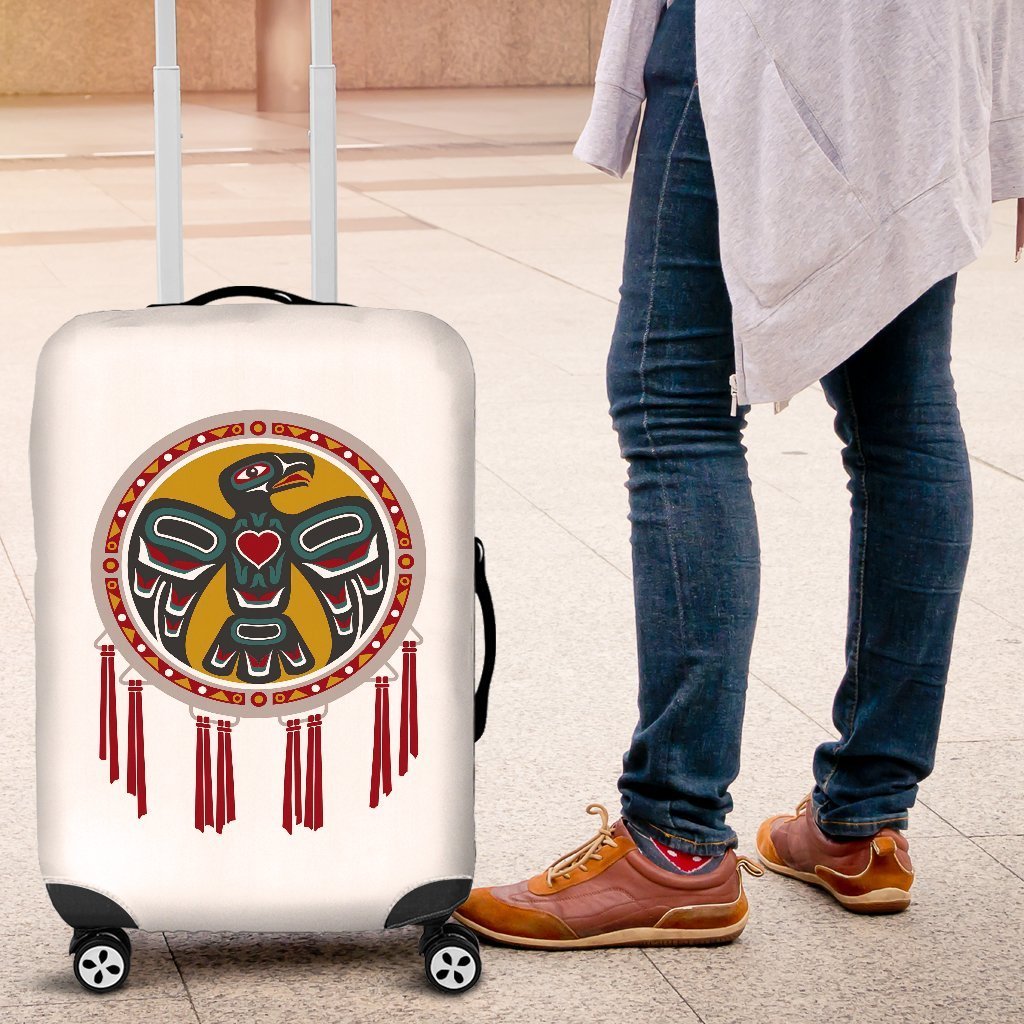 Aztec Navajo Native American Tribal Indians Print Elastic Luggage Cover-grizzshop