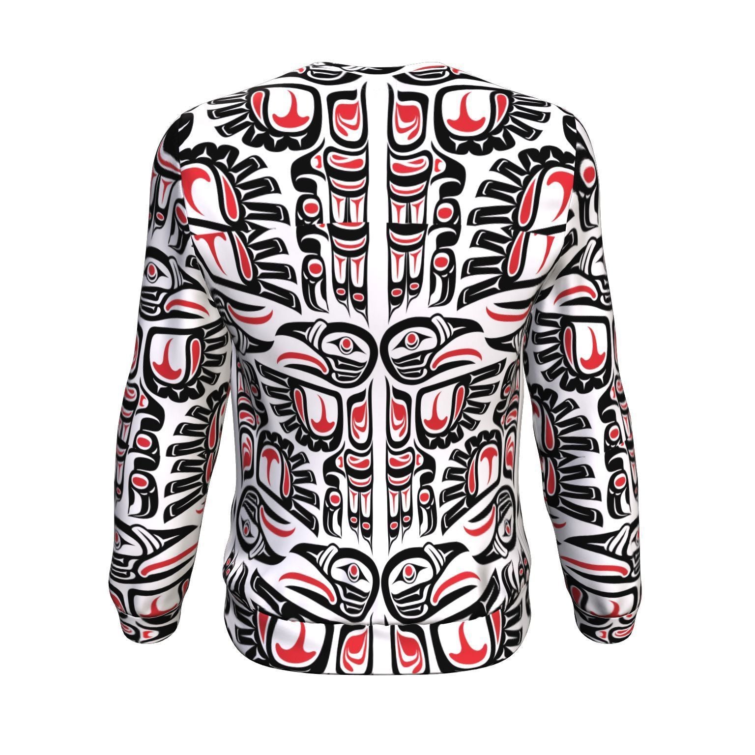 Aztec Tribal Native American Indians Navajo Print Men Crew Neck Sweatshirt-grizzshop