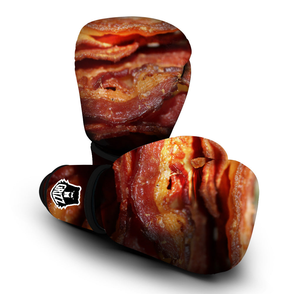 Bacon Crispy Print Boxing Gloves-grizzshop
