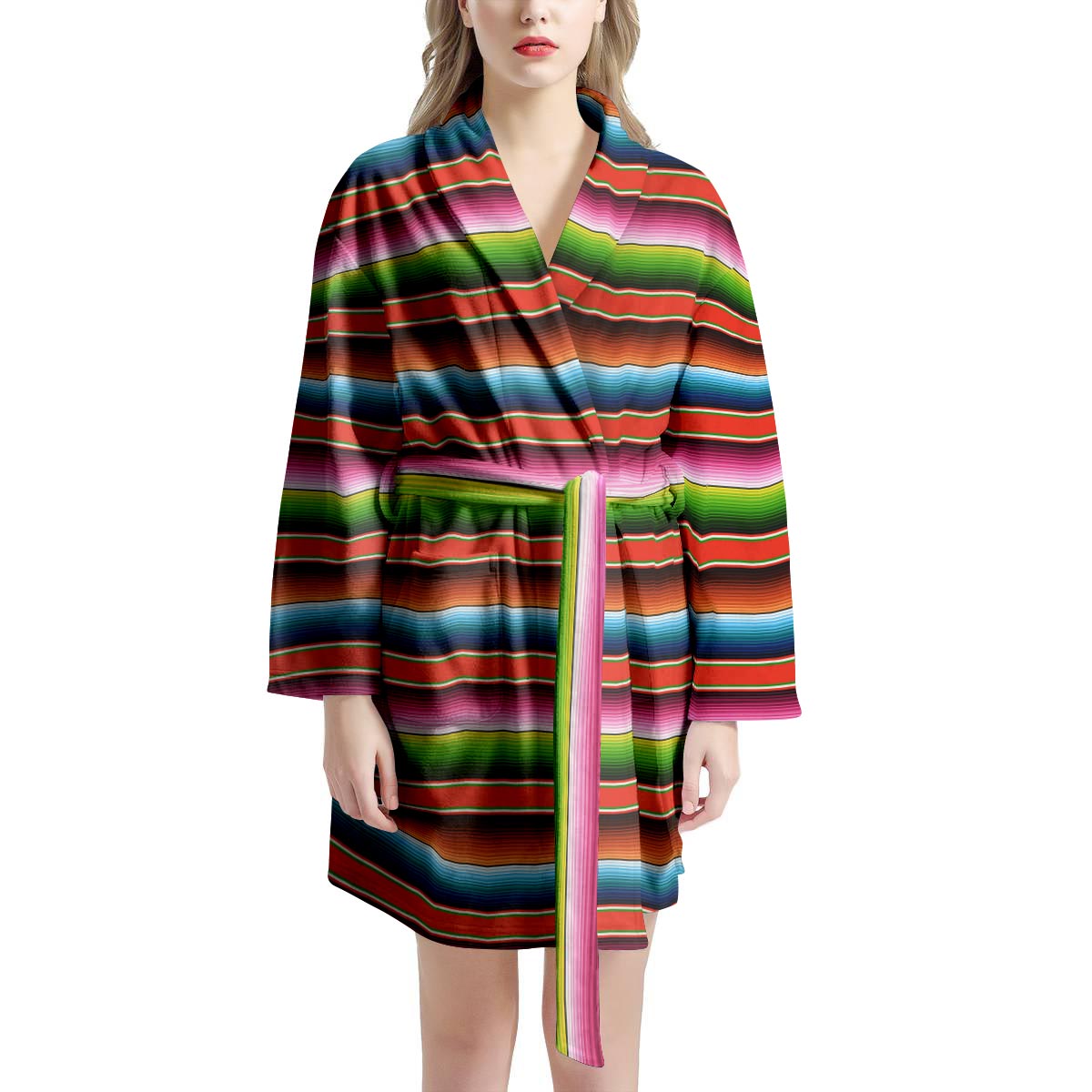 Baja Mexican Women's Robe-grizzshop