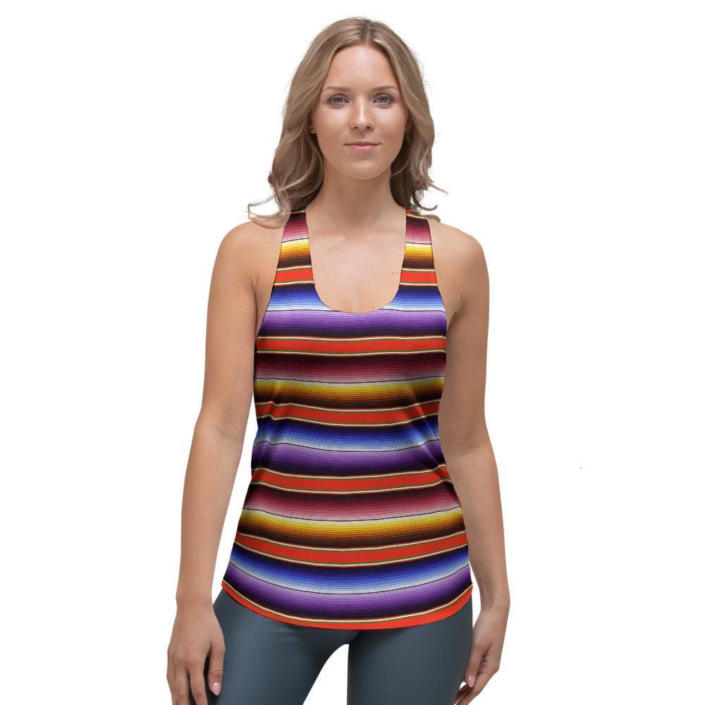 Baja Print Women's Racerback Tank Top-grizzshop
