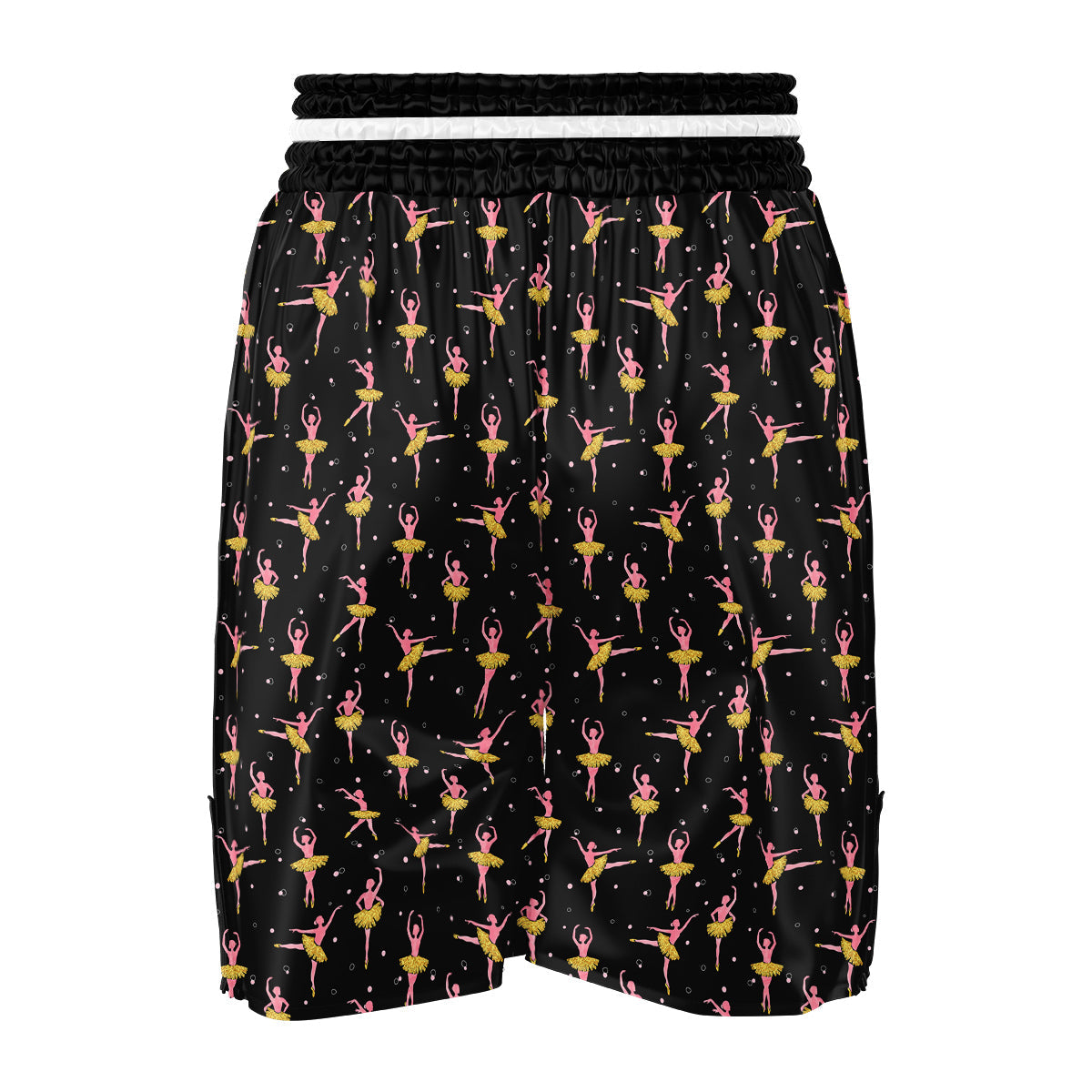 Ballet Dancing Print Pattern Boxing Shorts-grizzshop