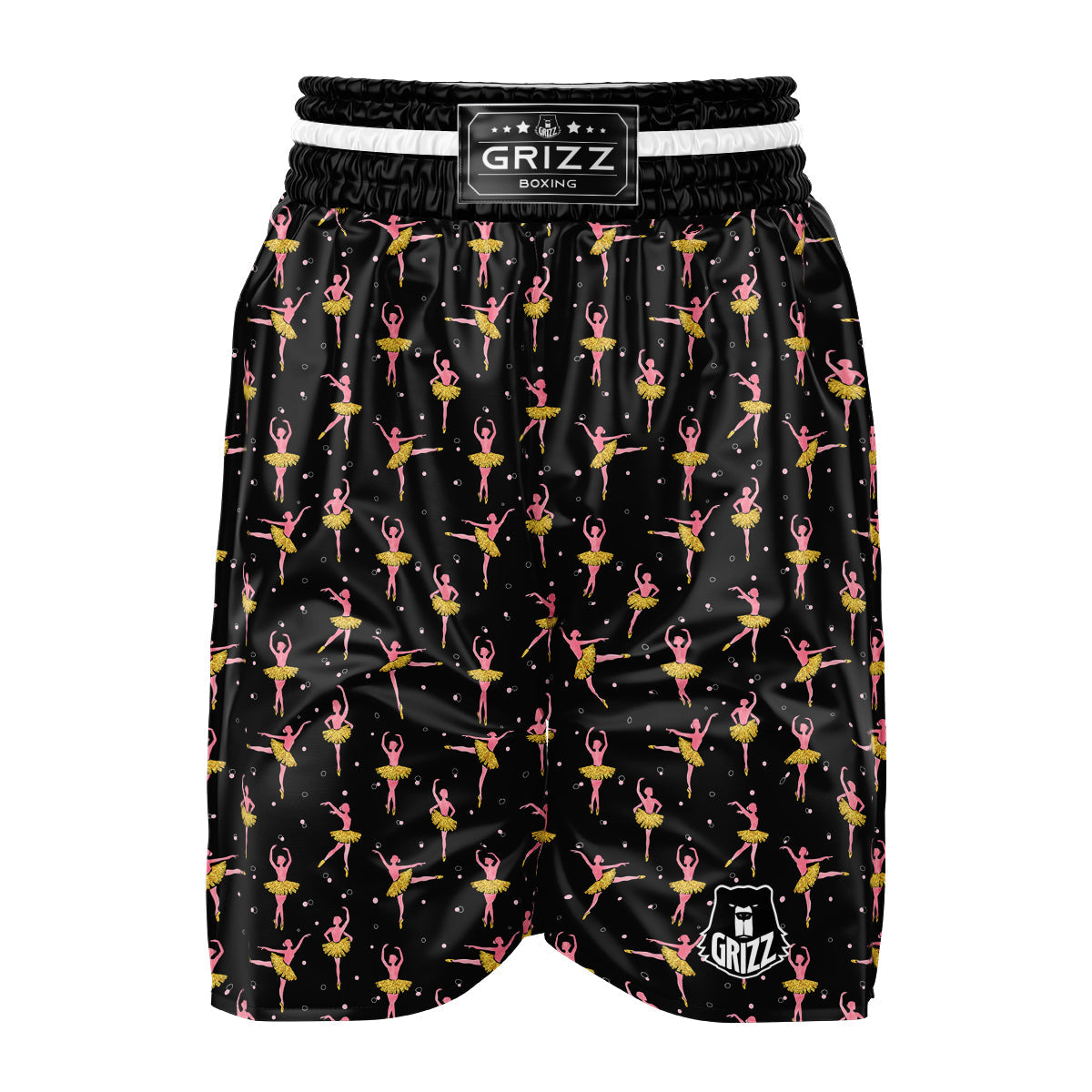Ballet Dancing Print Pattern Boxing Shorts-grizzshop