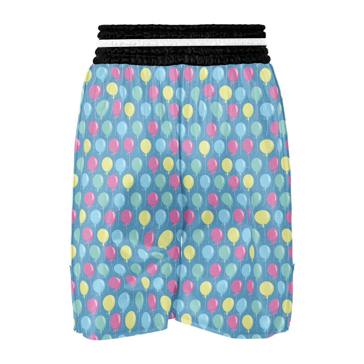 Balloon Colorful Print Pattern Boxing Shorts-grizzshop