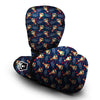 Be My Valentine Floral Print Pattern Boxing Gloves-grizzshop