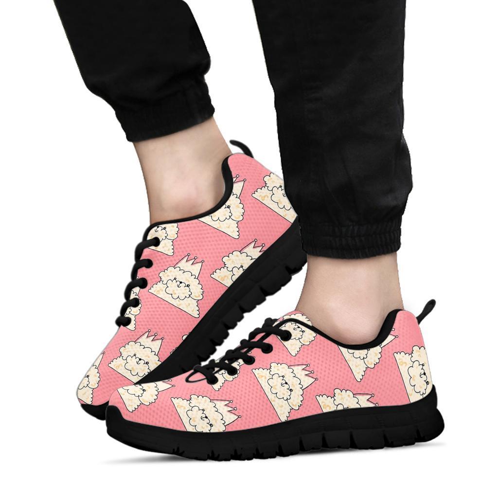 Basset Hound Dog Pattern Print Men Women's High Top Shoes