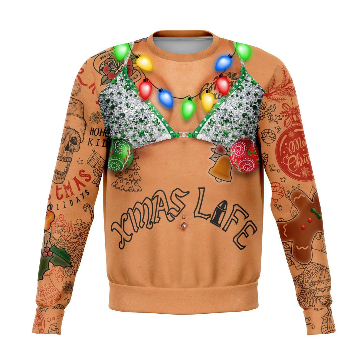 Naked hot sale ugly sweater