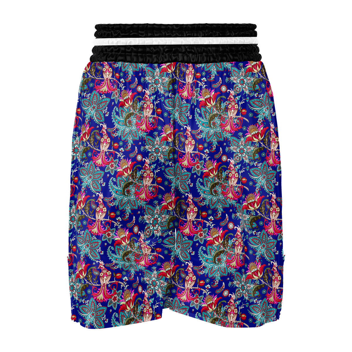 Bird Of Paradise Ethnic Print Pattern Boxing Shorts-grizzshop
