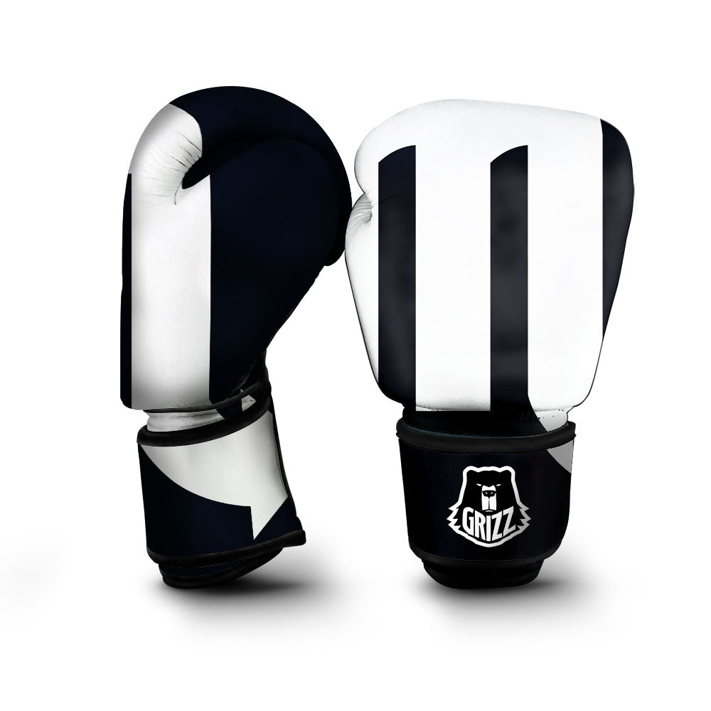 Black And White Scorpio Sign Print Boxing Gloves-grizzshop