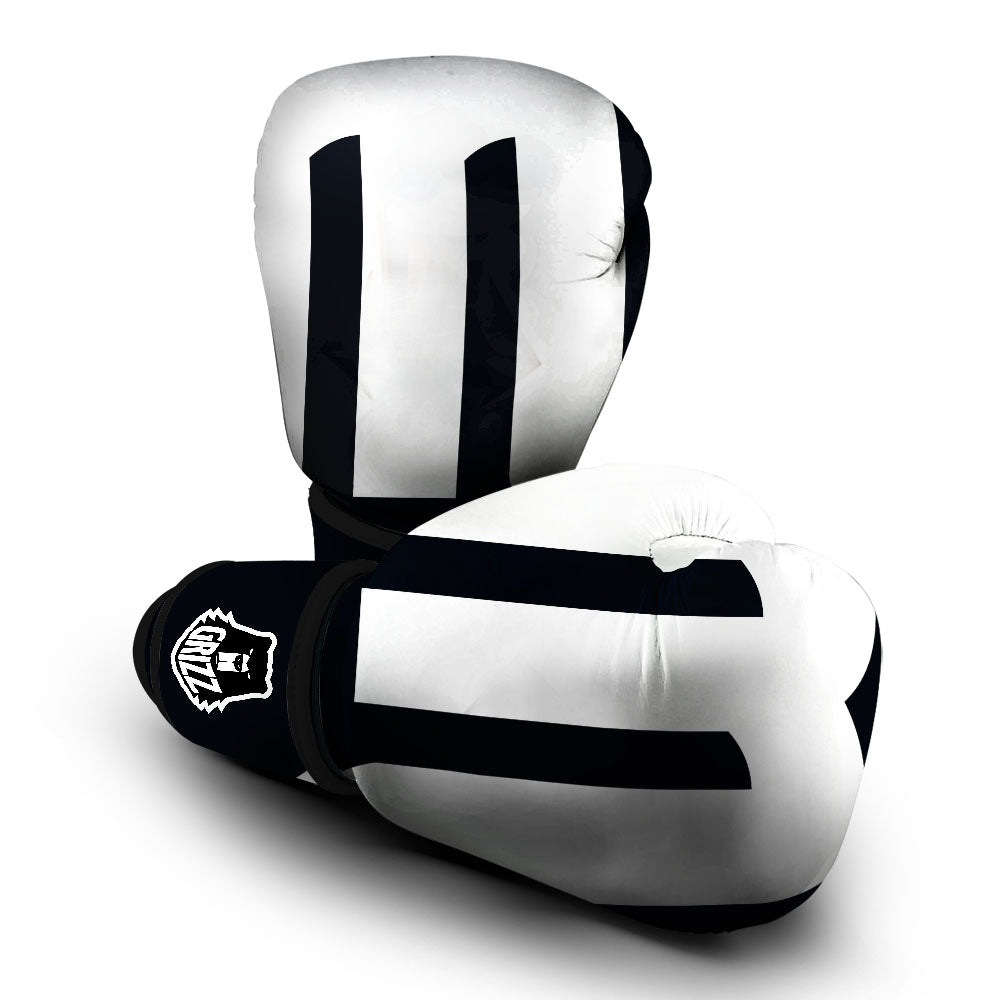 Black And White Scorpio Sign Print Boxing Gloves-grizzshop