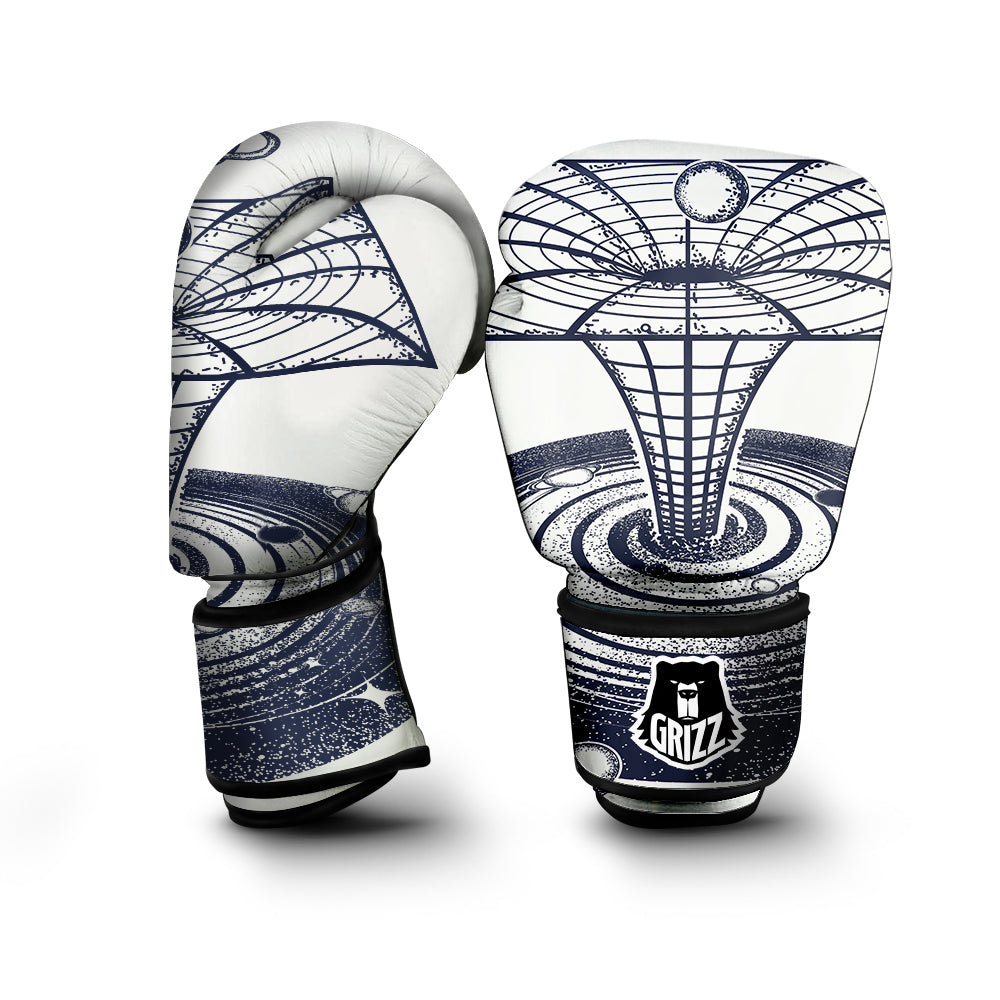 Black Hole Tattoo Print Boxing Gloves-grizzshop