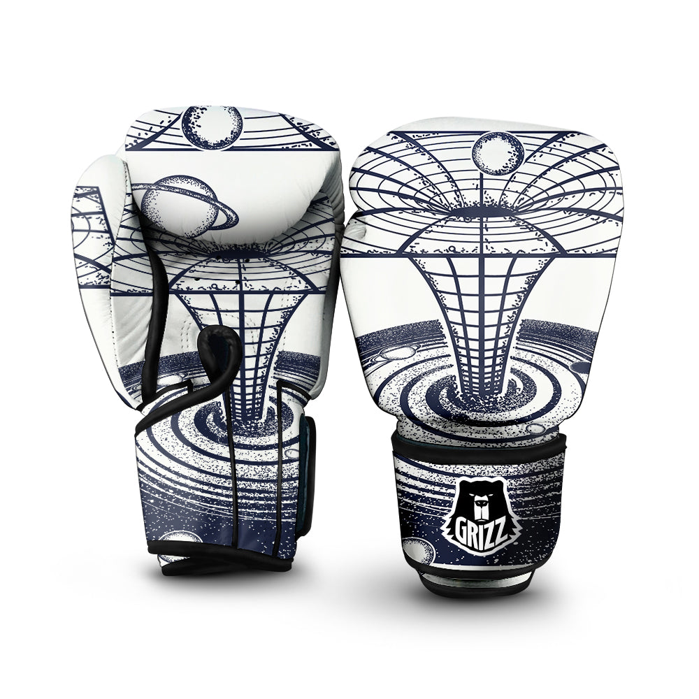 Black Hole Tattoo Print Boxing Gloves-grizzshop