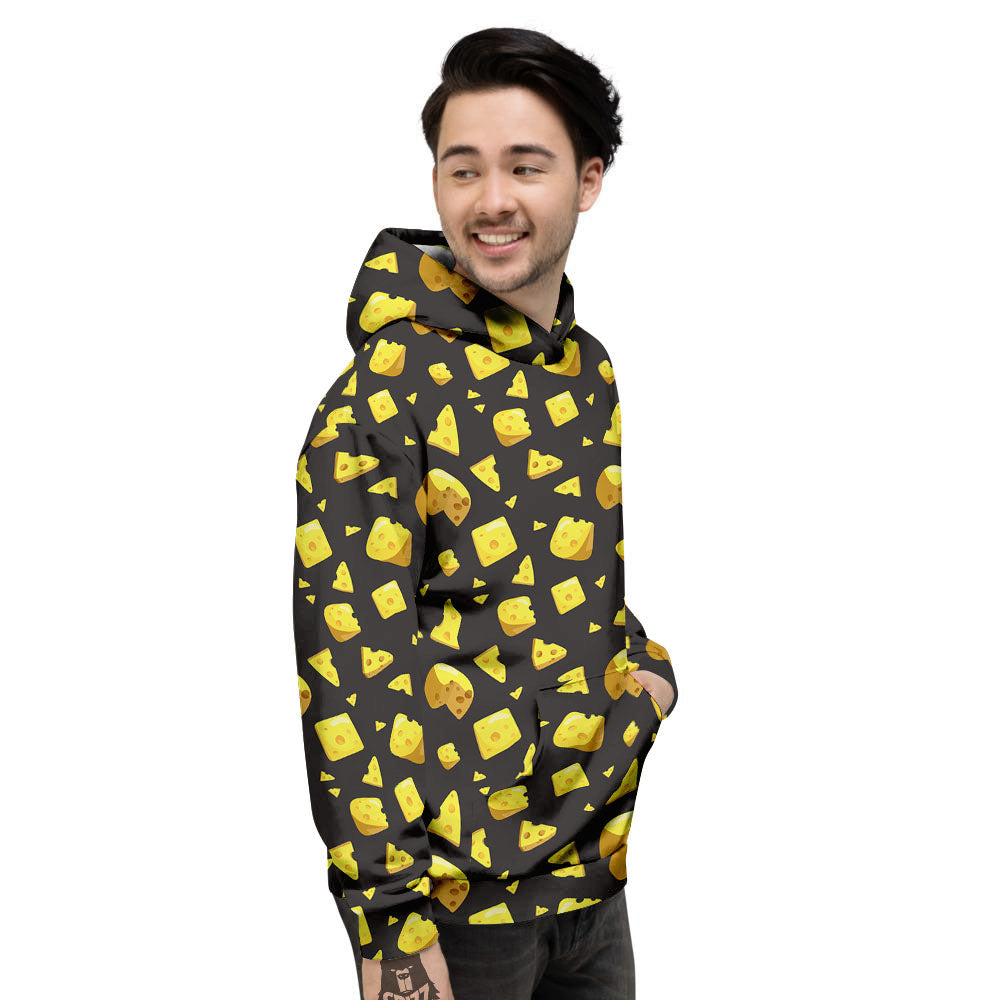 Black Holes And Cheese Print Pattern Men's Hoodie-grizzshop
