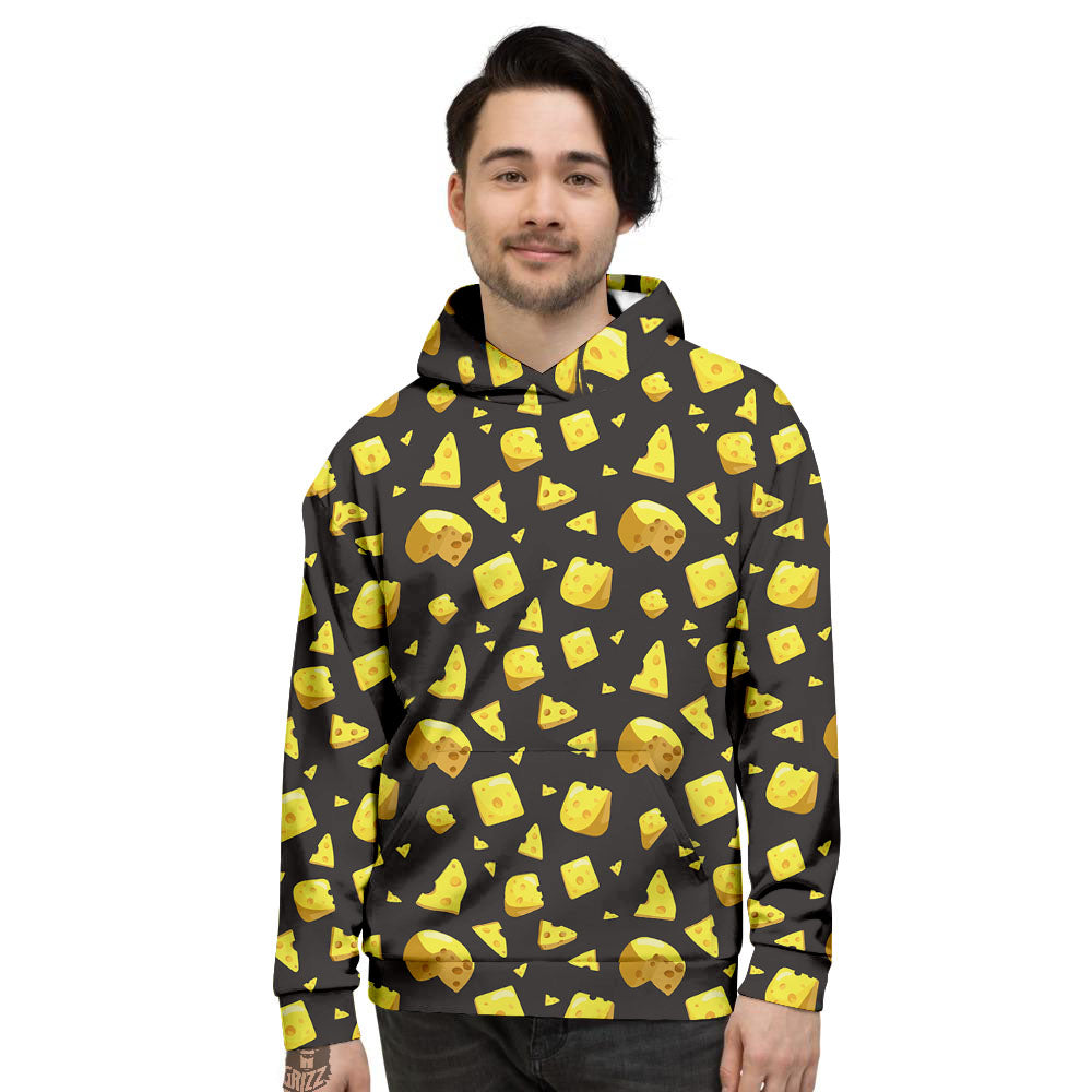 Black Holes And Cheese Print Pattern Men's Hoodie-grizzshop