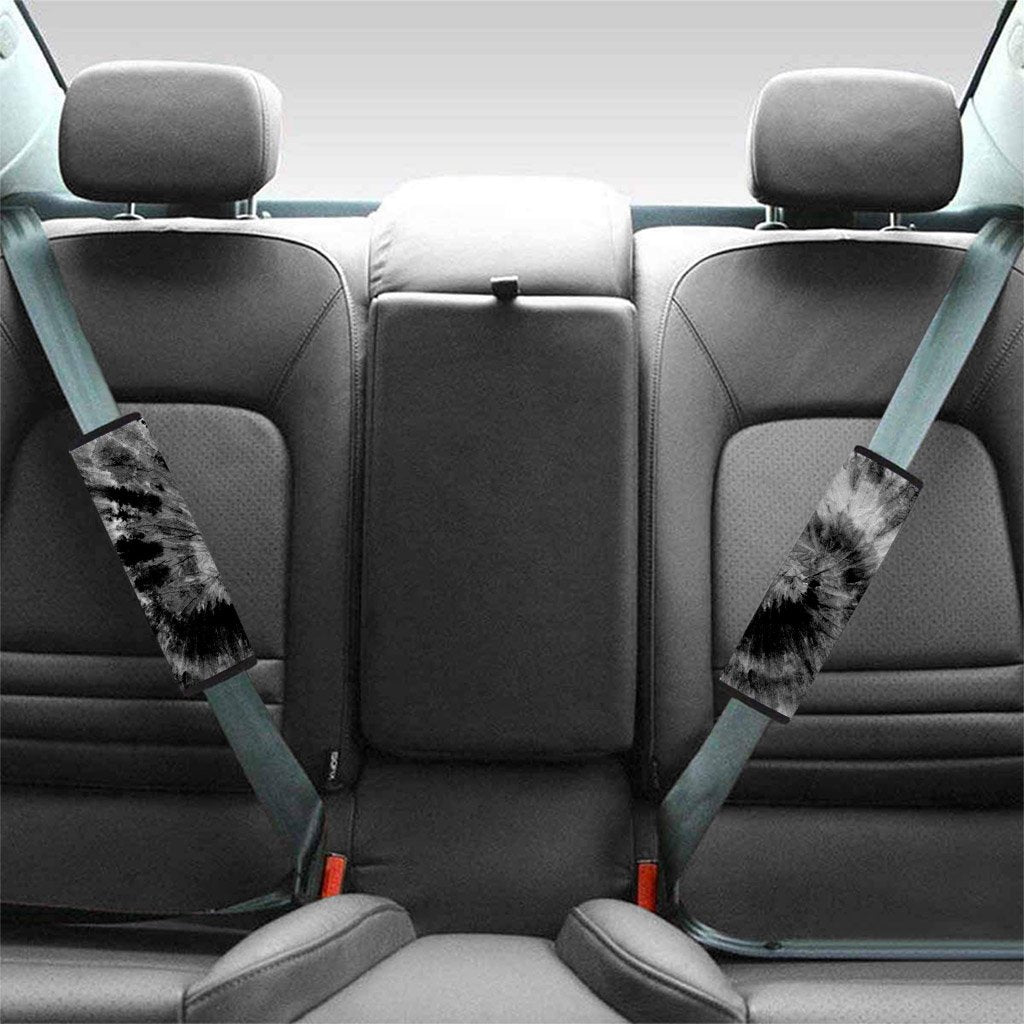 Black Tie Dye Seat Belt Cover-grizzshop