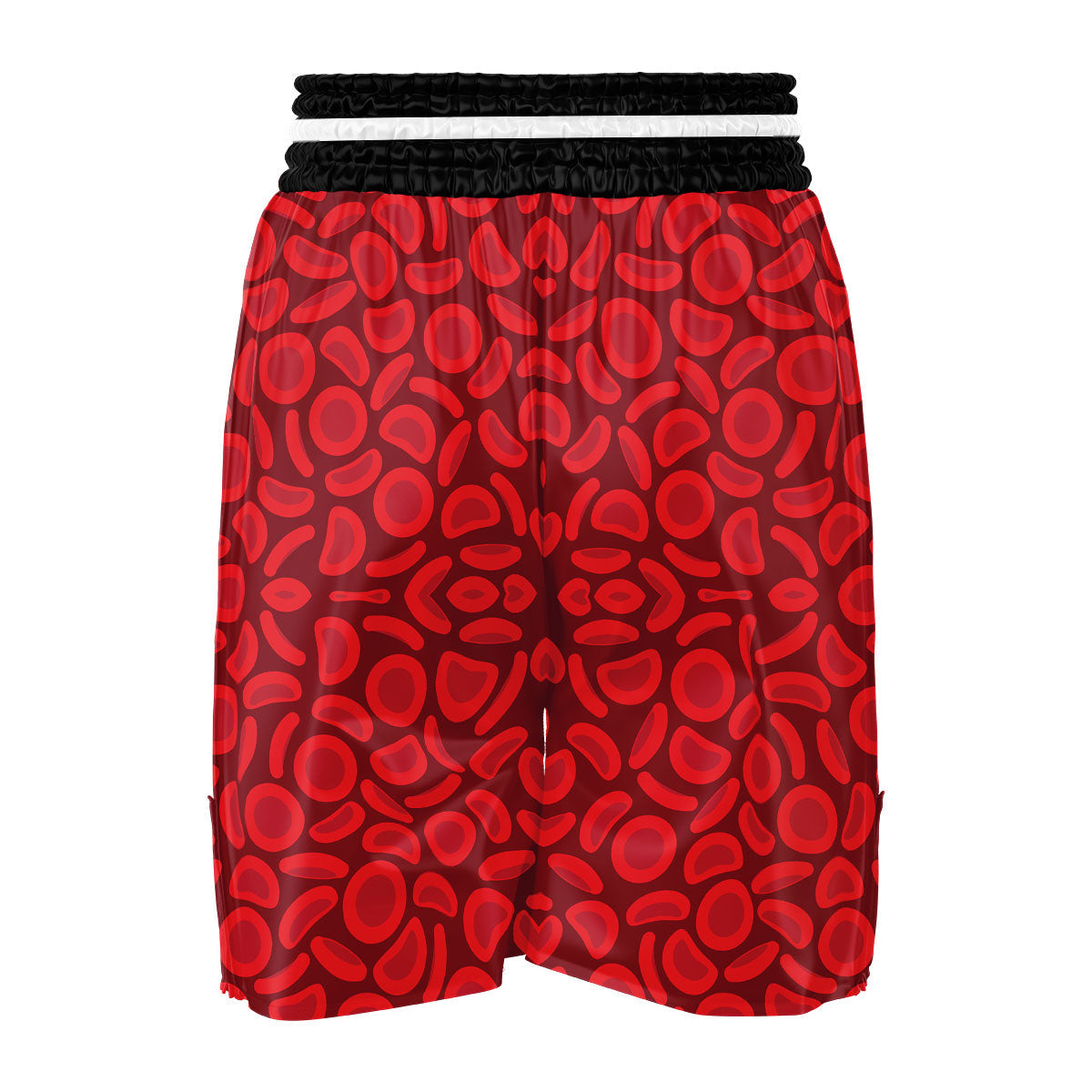 Blood Cells Red Print Pattern Boxing Shorts-grizzshop