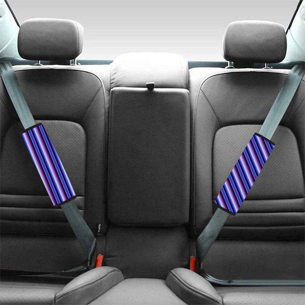 Blue And Purple Mexican Baja Seat Belt Cover-grizzshop