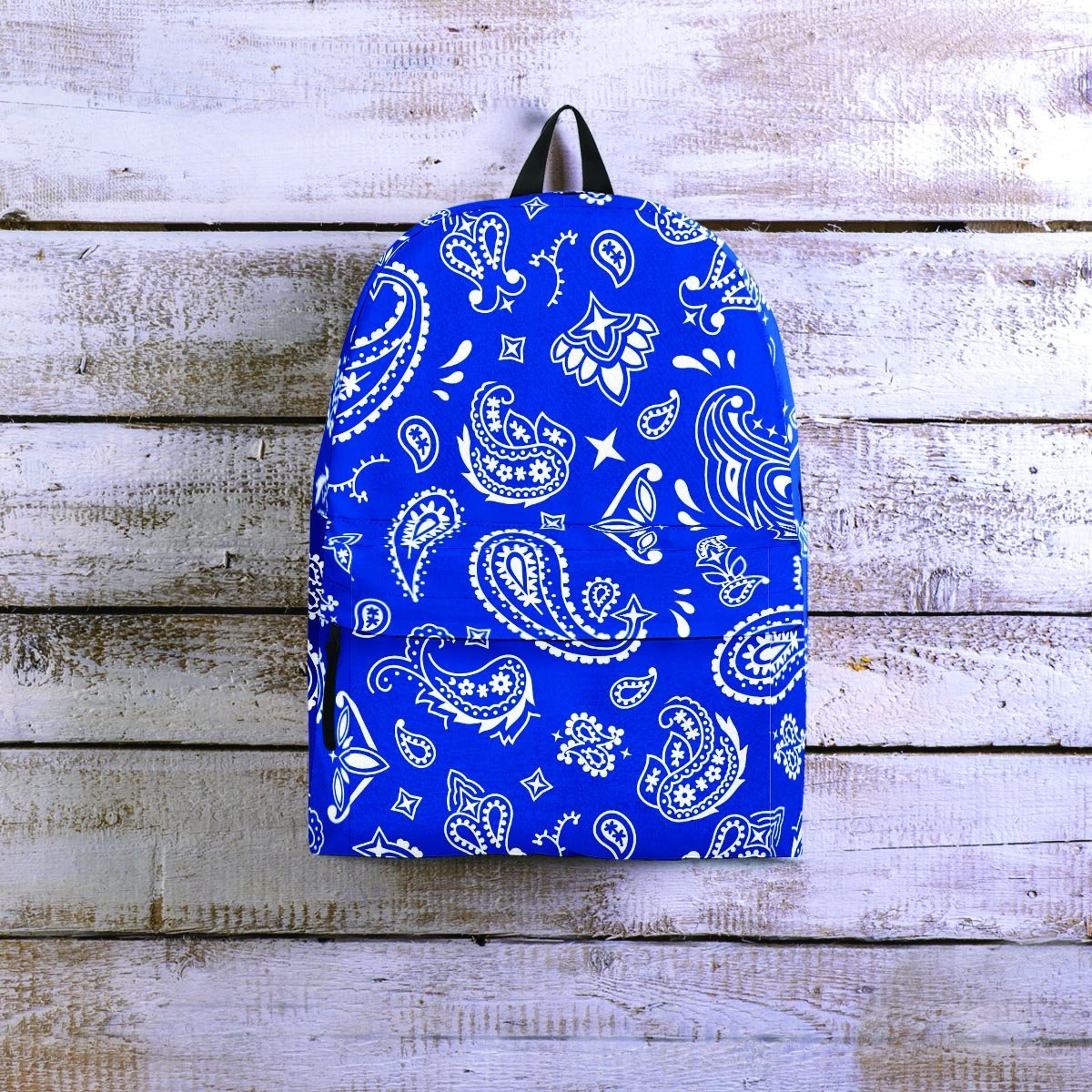 Blue Bandana Backpack-grizzshop