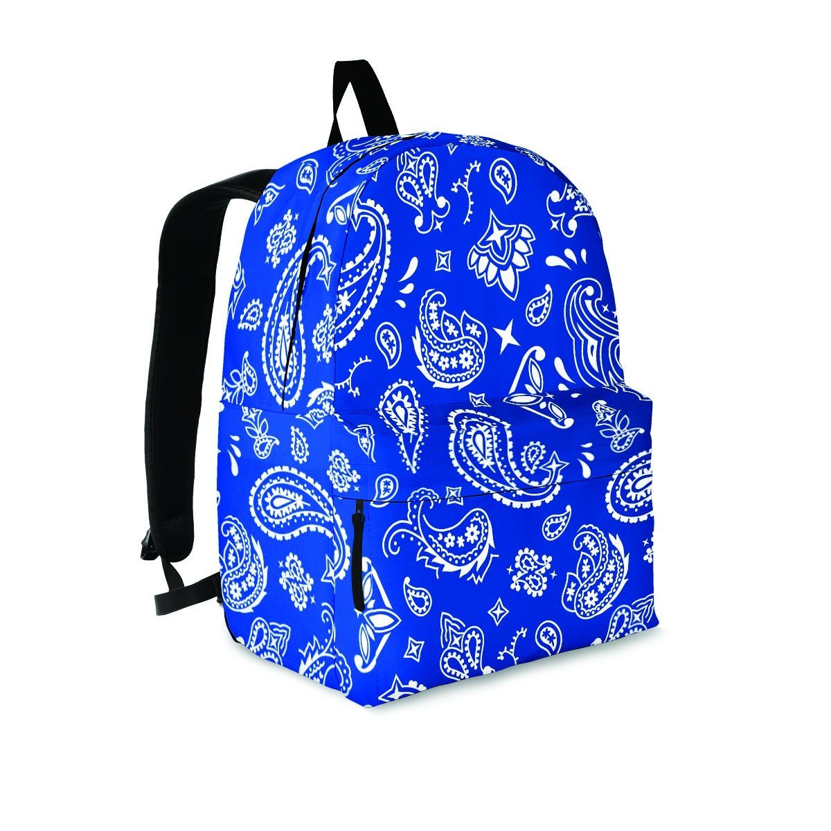 Blue Bandana Backpack-grizzshop