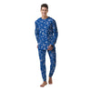 Blue Bandana Men's Pajamas-grizzshop