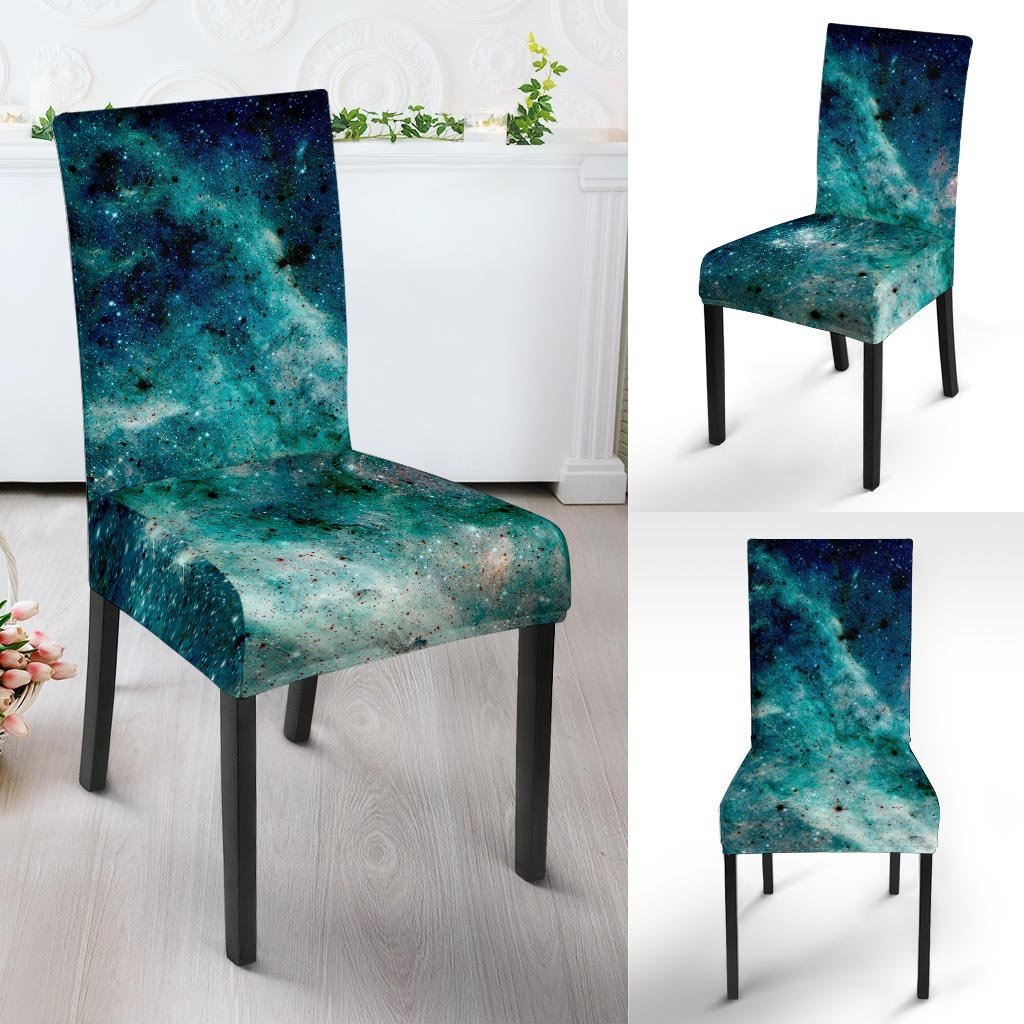 Blue Galaxy Space Chair Cover-grizzshop