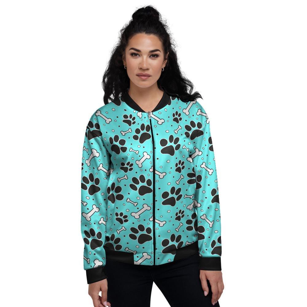 Blue Paw Women's Bomber Jacket-grizzshop