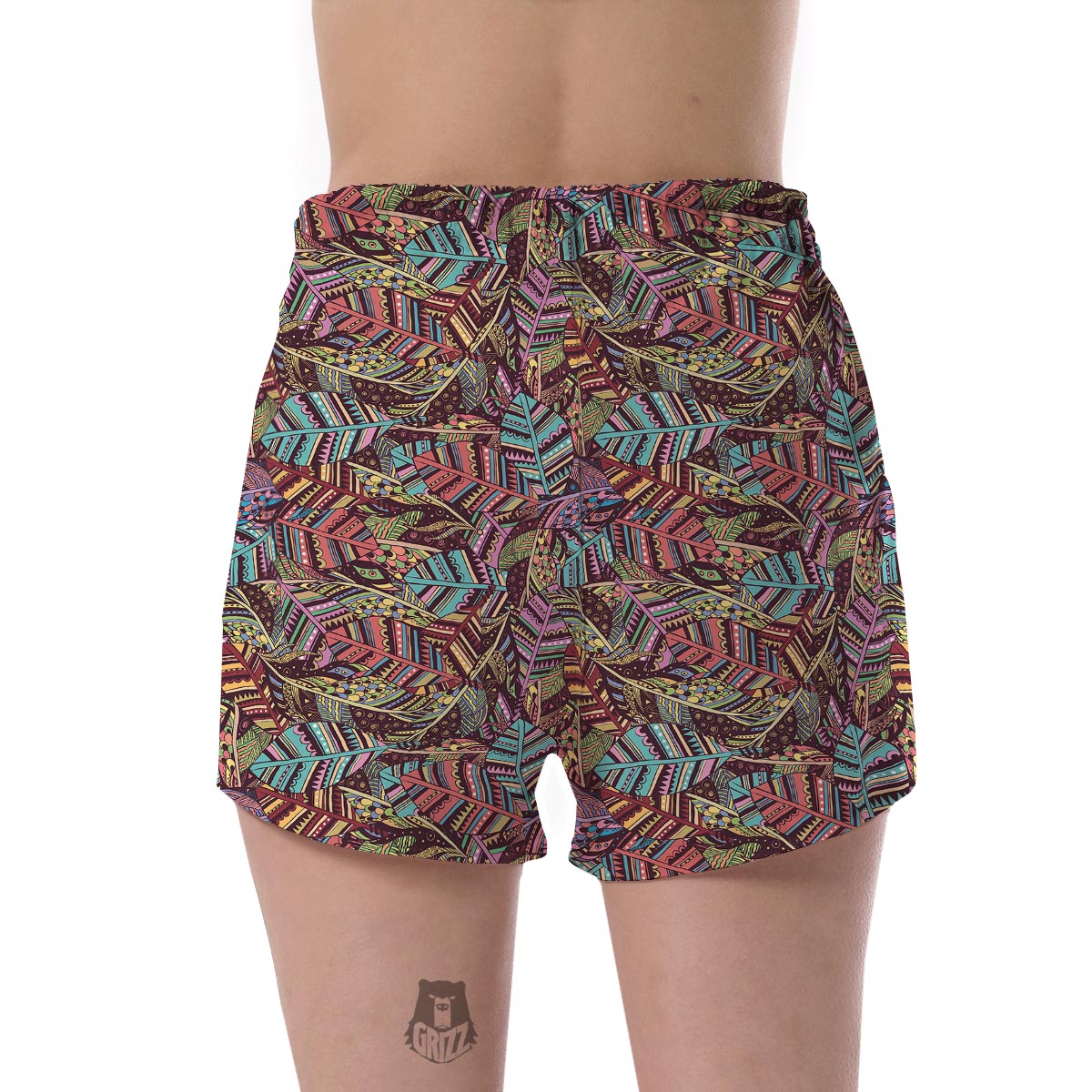Bohemian Boho Pattern Print Women's Shorts-grizzshop