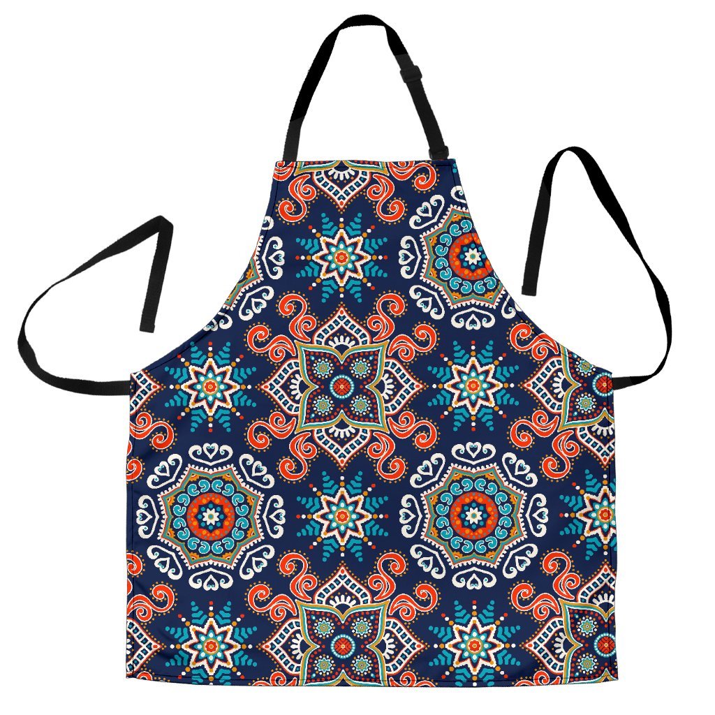 Bohemian Pattern Print Men's Apron-grizzshop