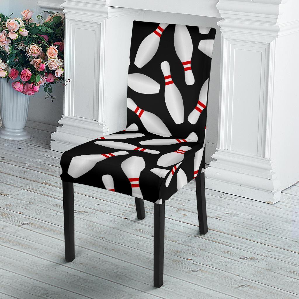 Bowling Print Pattern Chair Cover-grizzshop