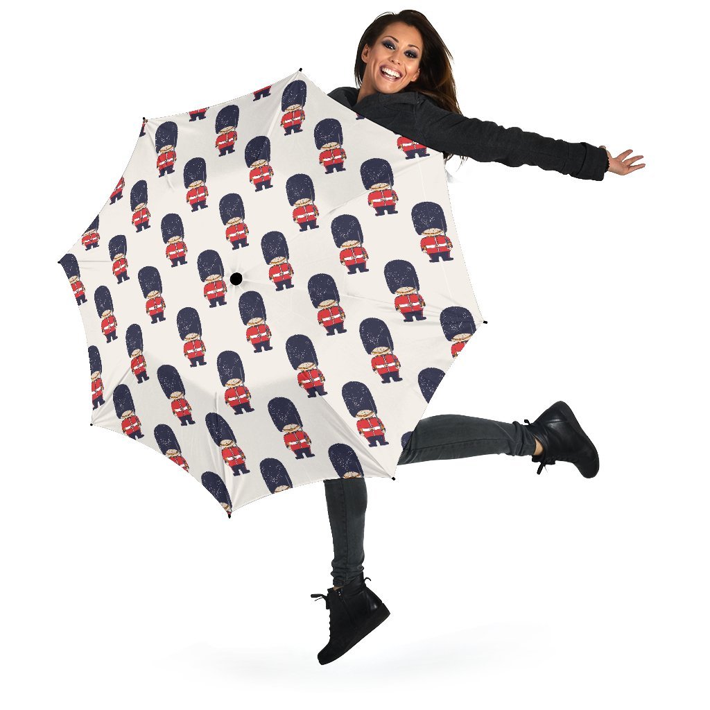 British Army Pattern Print Automatic Foldable Umbrella-grizzshop