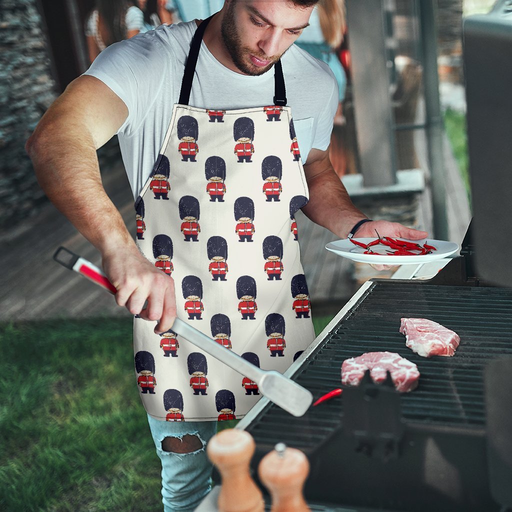 British Army Pattern Print Men's Apron-grizzshop