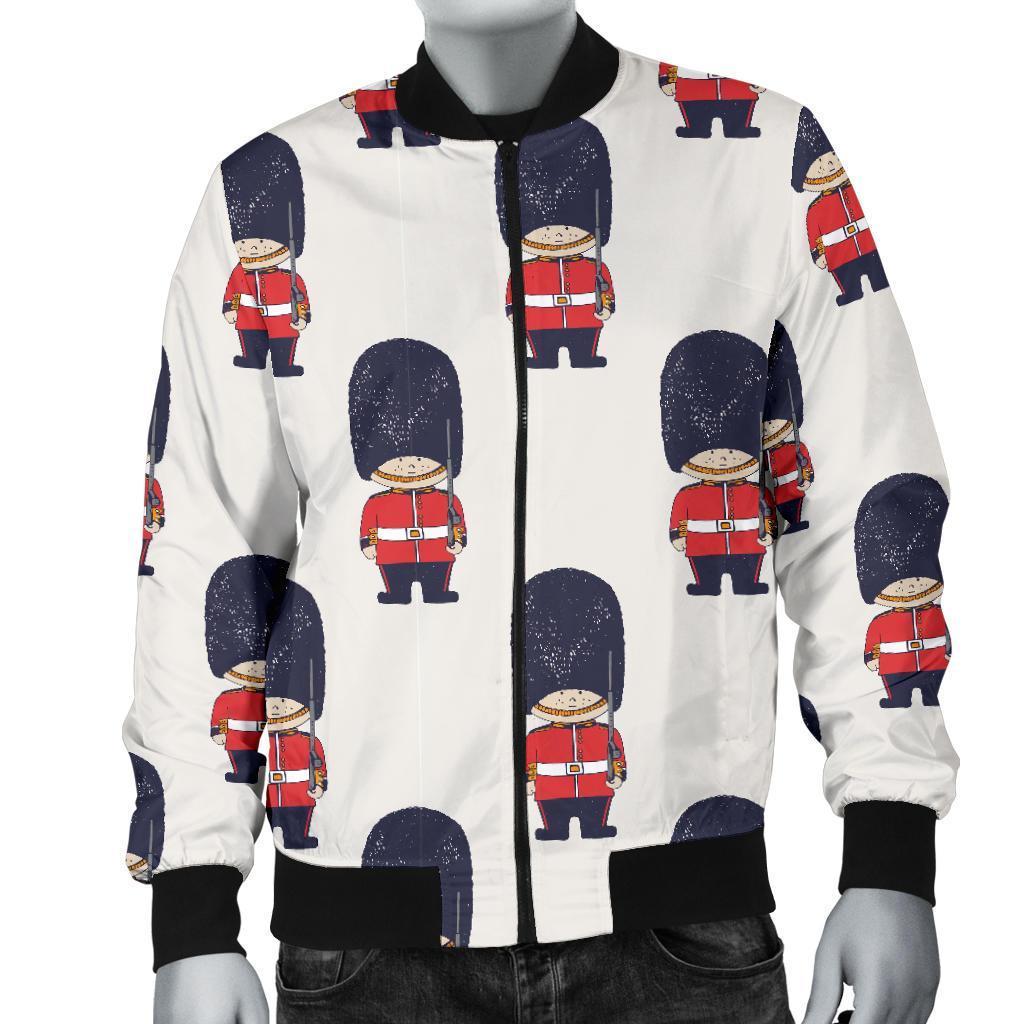 British Army Pattern Print Men's Bomber Jacket-grizzshop
