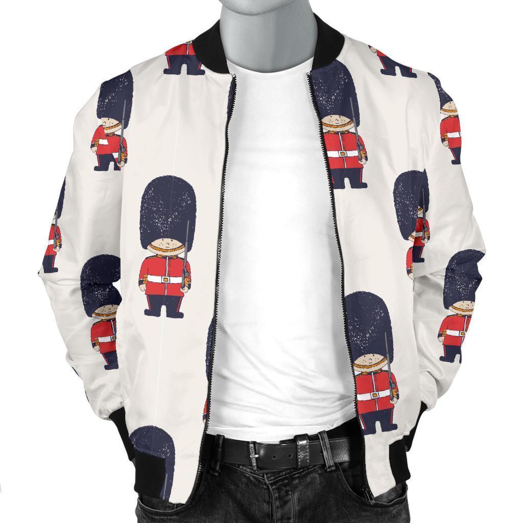 British Army Pattern Print Men's Bomber Jacket-grizzshop