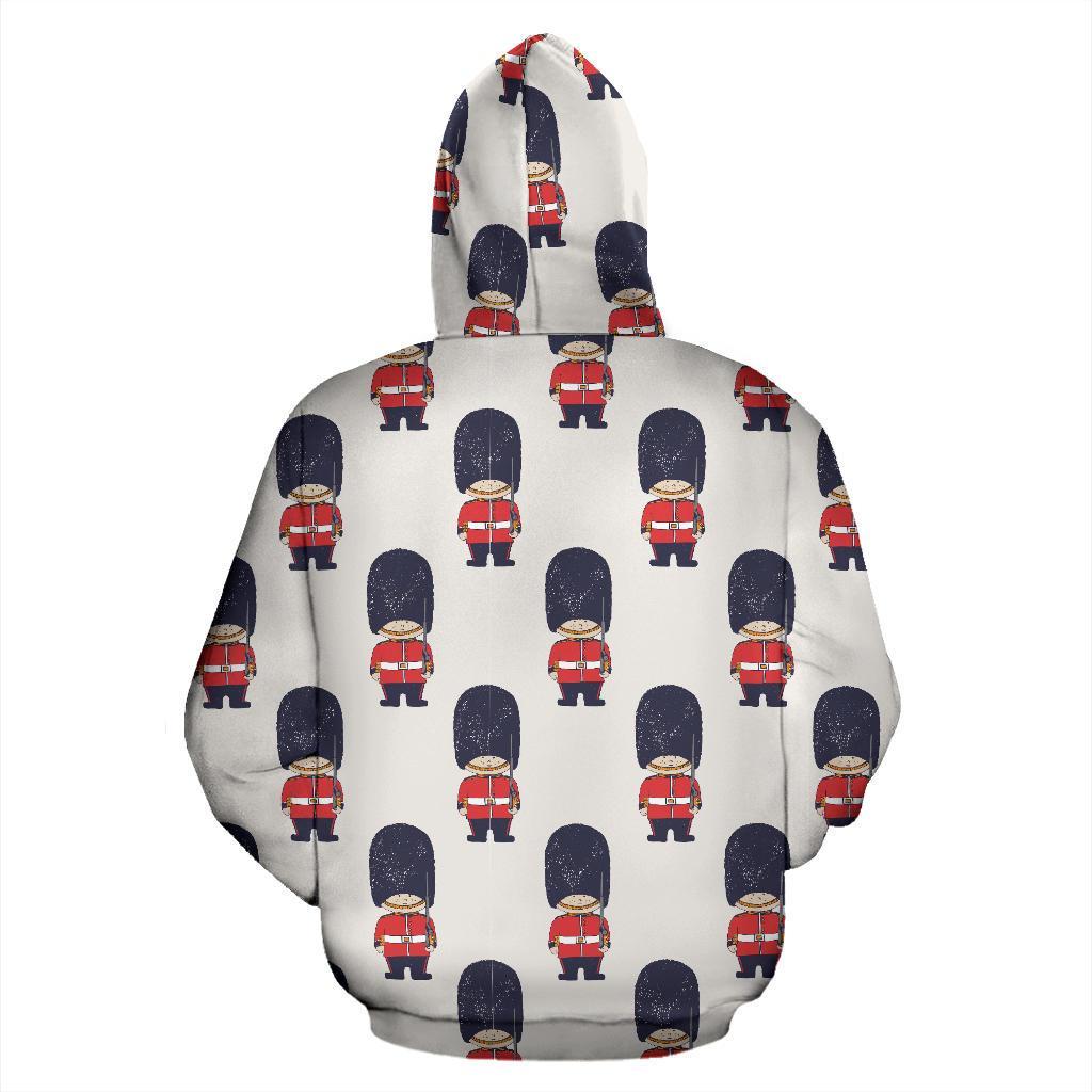 British Army Pattern Print Women Men Pullover Hoodie-grizzshop