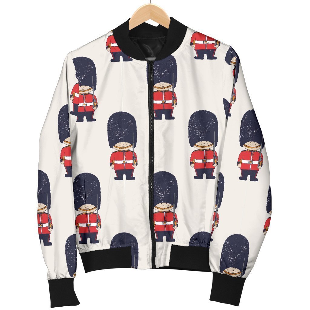 British Army Pattern Print Women Casual Bomber Jacket-grizzshop