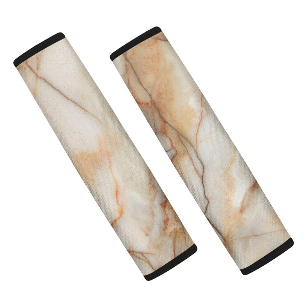 Brown Marble Seat Belt Cover-grizzshop