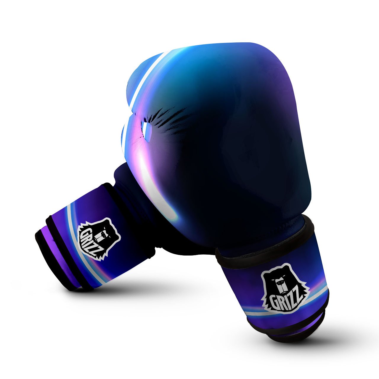 Bubble Rave Print Boxing Gloves-grizzshop