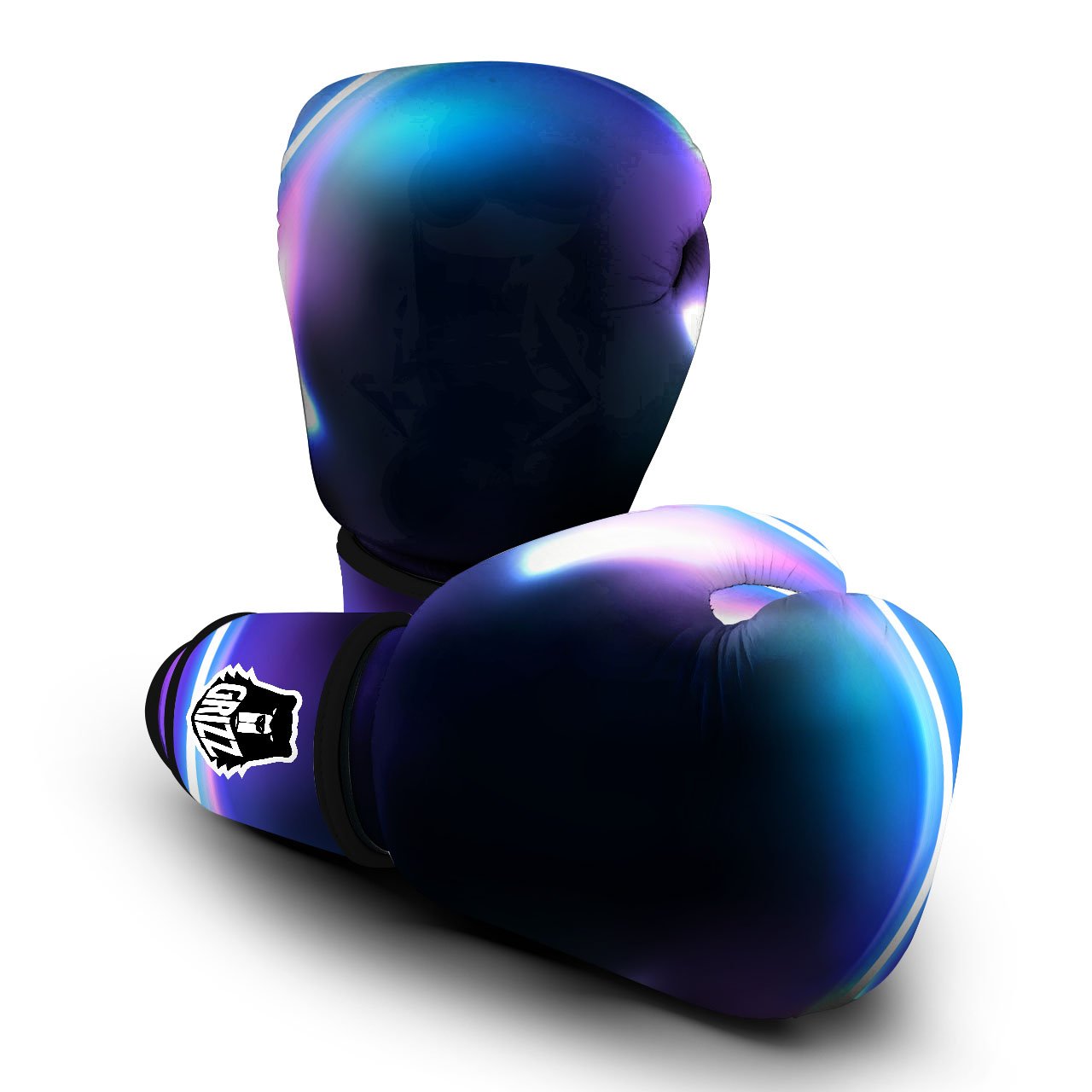 Bubble Rave Print Boxing Gloves-grizzshop