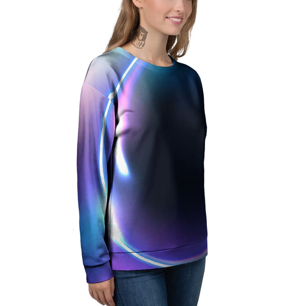 Bubble Rave Print Women's Sweatshirt-grizzshop
