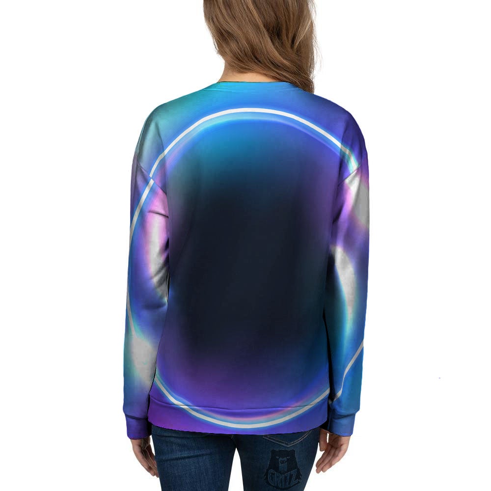 Bubble Rave Print Women's Sweatshirt-grizzshop